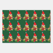 Cocker Spaniel Puppy Christmas Geschenkpapier Set (Vorderseite)