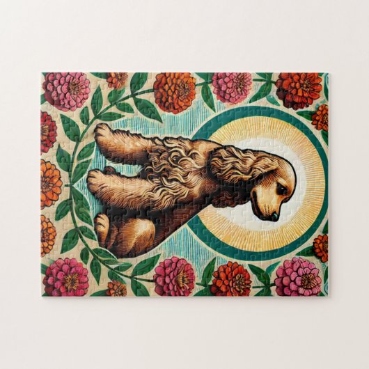 Cocker Spaniel Puzzle (Horizontal)