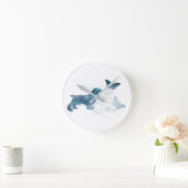 Cocker Spaniel Runde Wanduhr (Zuhause)