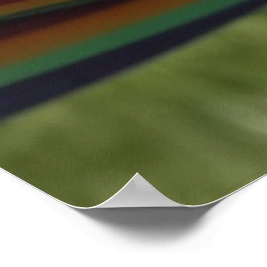 Cocker Spaniel Schlafen auf einem Hängematte Poster (Ecke)