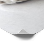 Cocker Spaniel schlafend Hund Poster (Ecke)