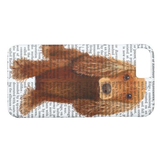 Cocker Spaniel Schlicht Case-Mate iPhone Hülle (Rückseite (Horizontal))