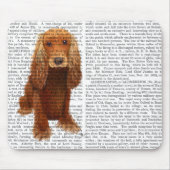Cocker Spaniel Schlicht Mousepad (Vorne)