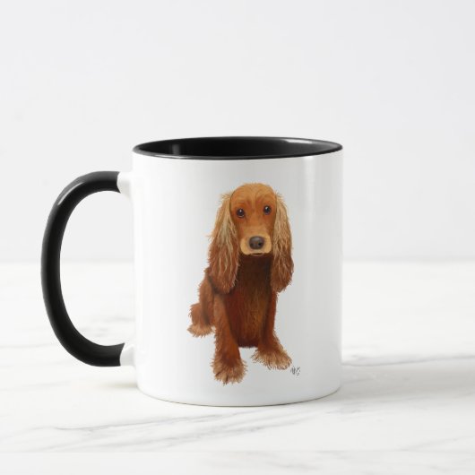 Cocker Spaniel Schlicht Tasse (Links)