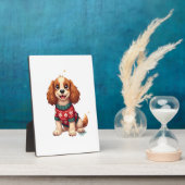 Cocker Spaniel Schneeflockenglanz Fotoplatte (Seite)