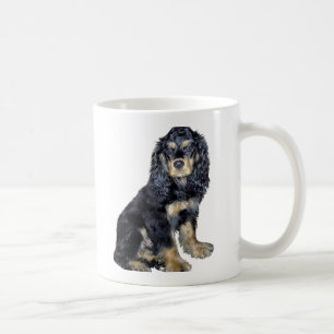 Cocker Spaniel (schwarz und braun) Kaffeetasse