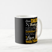 Cocker Spaniel Sehr geehrter Daddy Danke, dass du Kaffeetasse (VorderseiteRechts)