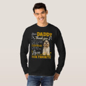 Cocker Spaniel Sehr geehrter Daddy Danke, dass du  T-Shirt (Vorne ganz)