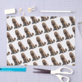 Cocker spaniel seidenpapier (Handwerk)