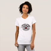 Cocker spaniel stahl mein Herz T-Shirt (Vorne ganz)