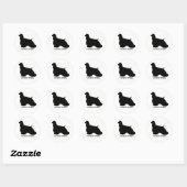 Cocker Spaniel Sticker (Blatt)