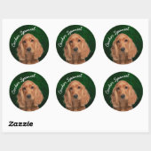 Cocker Spaniel Sticker (Blatt)