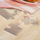 Cocker Spaniel Strandentspannungsszene Puzzle (Seite)