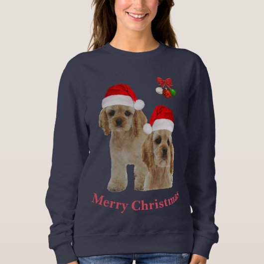 Cocker Spaniel Sweatshirt (Vorderseite)