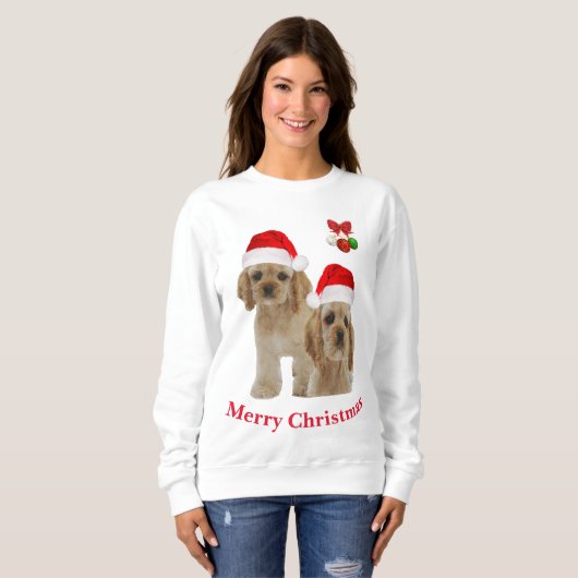 Cocker Spaniel Sweatshirt (Vorne ganz)