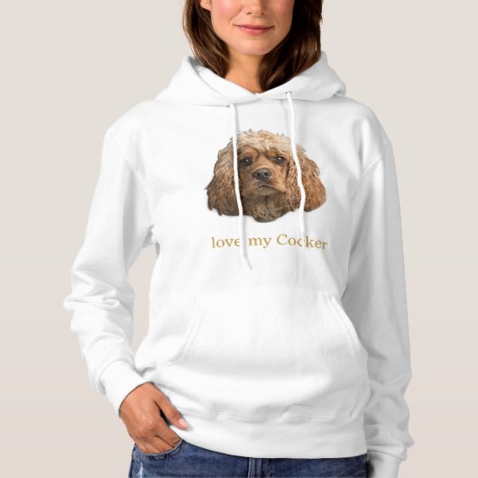 Cocker Spaniel T - Shirt (Vorderseite)