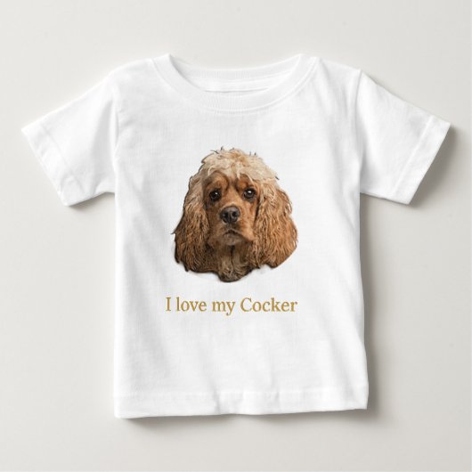 Cocker Spaniel T - Shirt (Vorderseite)