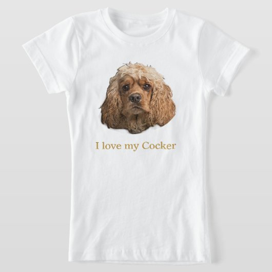 Cocker Spaniel T - Shirt (Ablage )
