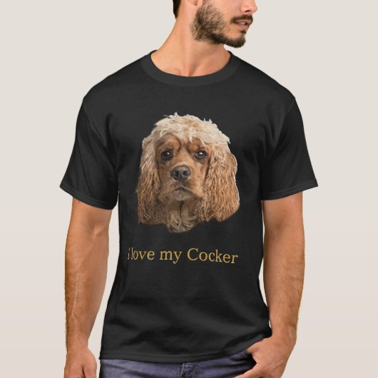 Cocker Spaniel T - Shirt (Vorderseite)