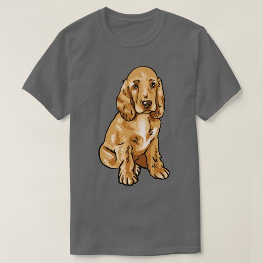 Cocker Spaniel T-Shirt (Design vorne)