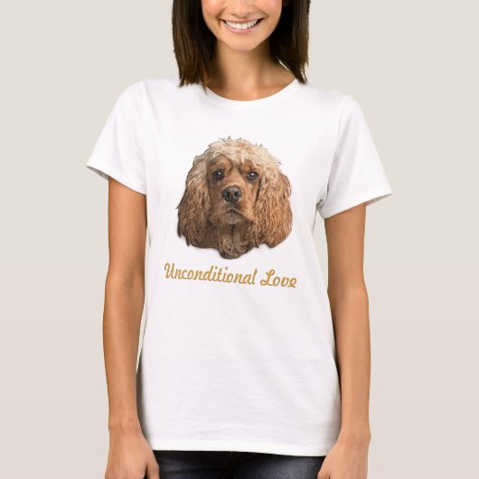 Cocker-Spaniel-T - Shirt (Vorderseite)
