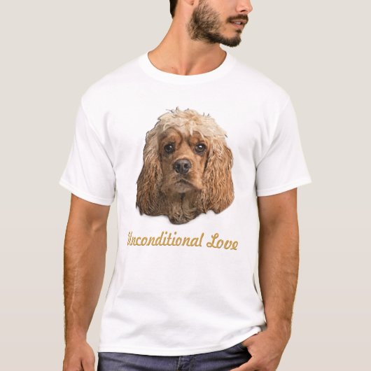 Cocker-Spaniel-T - Shirt (Vorderseite)