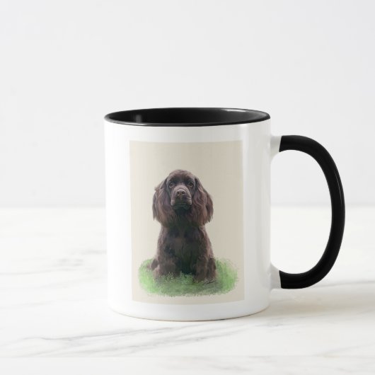 Cocker spaniel tasse (Rechts)