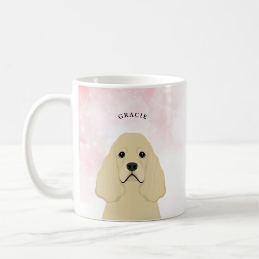 Cocker Spaniel Tasse (Links)