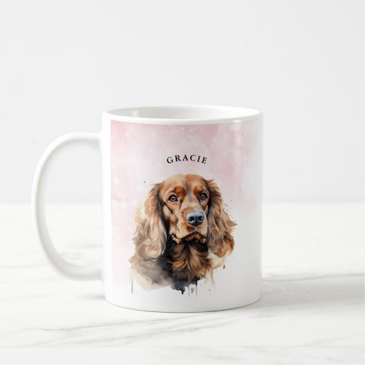 Cocker Spaniel Tasse (Links)