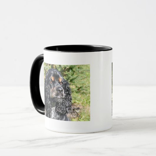 Cocker Spaniel Tasse (Vorderseite Links)