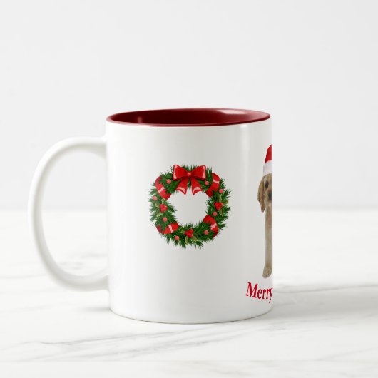 Cocker-Spaniel-Tasse Zweifarbige Tasse (Links)