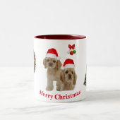 Cocker-Spaniel-Tasse Zweifarbige Tasse (Mittel)
