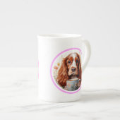 Cocker Spaniel Tee Porzellantasse (Vorderseite Rechts)