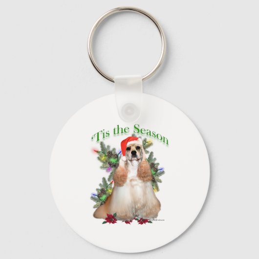 Cocker Spaniel "Tis Schlüsselanhänger (Vorderseite)