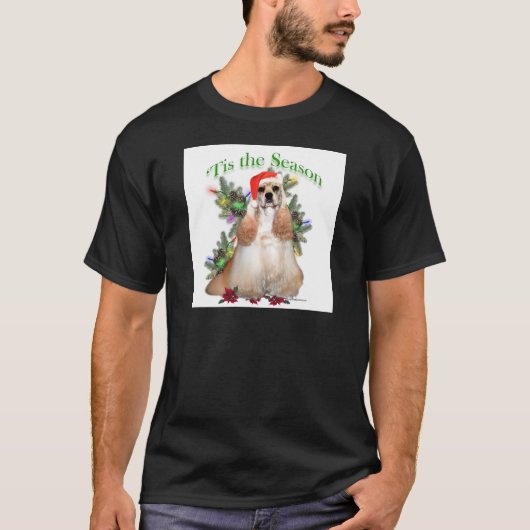Cocker Spaniel "Tis T-Shirt (Vorderseite)
