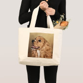 Cocker Spaniel Tote Bag Jumbo Stoffbeutel