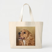 Cocker Spaniel Tote Bag Jumbo Stoffbeutel (Vorne)