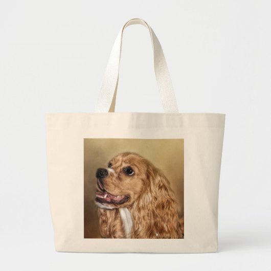 Cocker Spaniel Tote Bag Jumbo Stoffbeutel (Vorne)