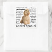 Cocker Spaniel Traits Stickers (Tasche)