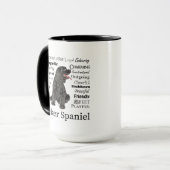 Cocker Spaniel Traits Tasse (Vorderseite Links)