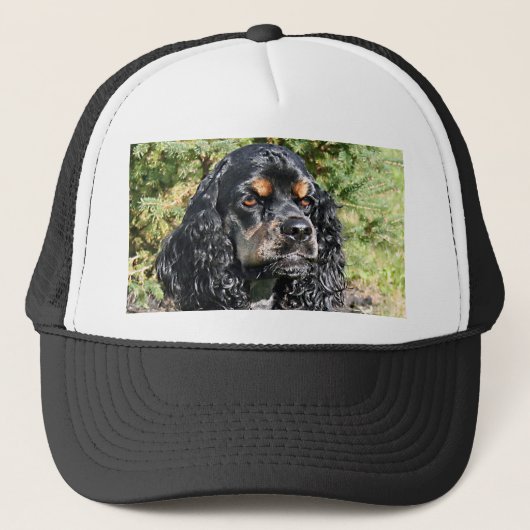 Cocker Spaniel Truckerkappe (Vorderseite)
