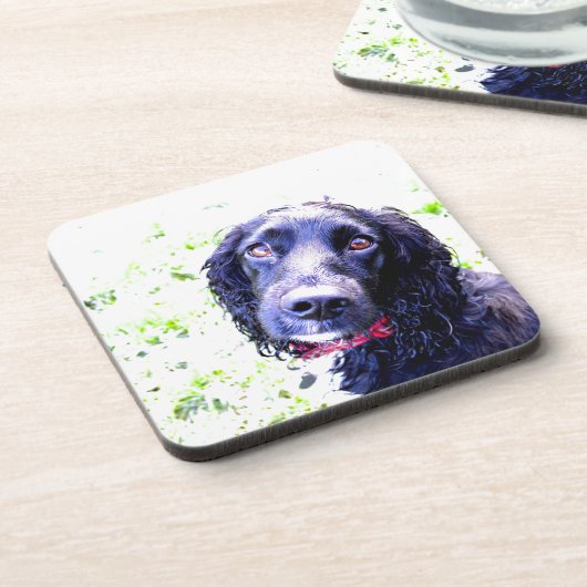 Cocker Spaniel Untersetzer (Linke Seite)