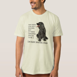 Cocker Spaniel Vater T - Shirt