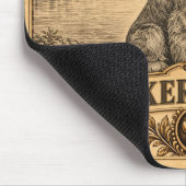 Cocker Spaniel, Vintage Heritage Dog Mousepad (Ecke)