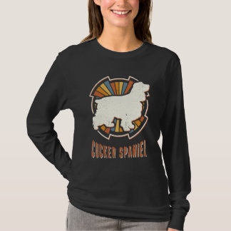 Cocker Spaniel Vintage Klassiker Retro Hunde Liebe T-Shirt