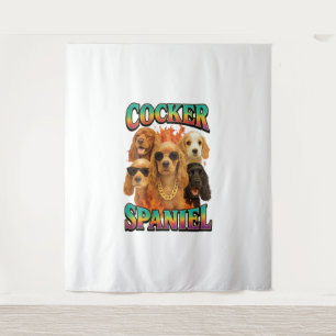 Cocker Spaniel Wandteppich