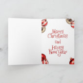 Cocker spaniel-Weihnachten Feiertagskarte (Innenseite)