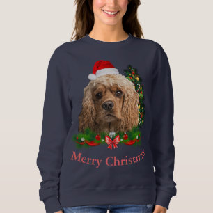 Cocker Spaniel Weihnachten  Sweatshirt