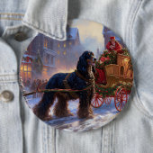 Cocker Spaniel Weihnachtsfeier Button (Beispiel)