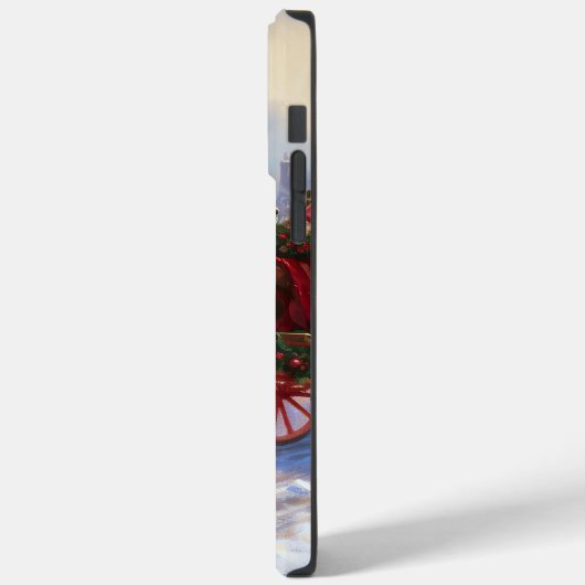 Cocker Spaniel Weihnachtsfeier Case-Mate iPhone Hülle (Rückseite / Links)